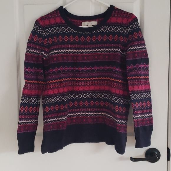 LOFT Sweaters - LOFT Fairisle Sweater